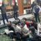 DIAMANKAN: Polres Sukabumi Kota mengamankan 13 peserta aksi unjuk rasa Gerakan Amarah Rakyat Sukabumi yang diduga berpotensi menimbulkan gangguan Kamtibmas, belum lama ini.