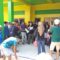 Ratusan warga Desa Kadaleuman, Kecamatan Surade, Kabupaten Sukabumi, menggelar aksi unjuk rasa di depan kantor desa pada Senin (8/9/2025).