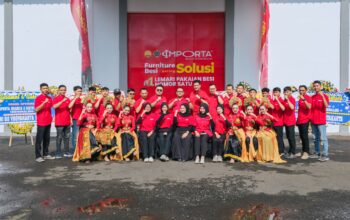 Importa Furniture resmi membuka cabang ke-22 sekaligus pusat distribusi baru di Tasikmalaya, Jawa Barat.