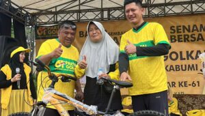 HUT ke-61 Partai Golkar di Sukabumi Dimeriahkan Bazar Murah dan Layanan Kesehatan Gratis