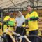 Ribuan warga memadati Lapangan Sepak Bola Sawit Tunggal, Desa Pasangrahan, Kecamatan Sagaranten, Kabupaten Sukabumi, Minggu (28/9),