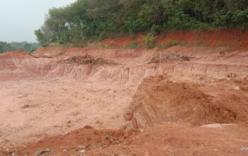 DIJUAL: Ribuan kubik tanah merah di lahan seluas 10 hektar di Cibening, Bungursari, Purwakarta. (foto: ron's/ Radar Sukabumi)