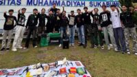 HMI Gelar Lapak Baca Buku di PKKMB Universitas Muhammadiyah Sukabumi