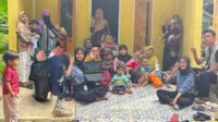 Mahasiswa KKN UMMI Kelompok 38 Edukasi dan Beri PMT Stunting di Desa Bangbayang
