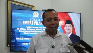 Iman Adinugraha Sosialisasikan Empat Pilar dengan Cara Kekeluargaan