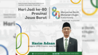 Hari Jadi Jabar ke-80 Tahun, Hasim Adnan Ajak Warga Perkuat Kebersamaan