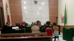 Dana Desa Cikujang Sukabumi Jadi Bancakan, Kades Duduk di Kursi Terdakwa