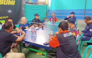 PERTANDINGAN: Sejumlah peserta saat mengikuti Persiapan menuju PTMSI Cup 2025 tingkat Kota Sukabumi, belum lama ini.