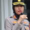 MENJELASKAN: Kapolres Sukabumi Kota, AKBP Rita Suwadi, mengingatkan jajarannya untuk senantiasa menjaga citra positif Polri di tengah dinamika politik dan derasnya arus informasi di era digital.