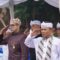 UPACARA: Rumah Sakit Umum Daerah (RSUD) R Syamsudin SH Kota Sukabumi, menggelar upacara bendera, Selasa (9/9).