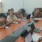 Suasana saat rapat sosialisasi penyaluran bahan bakar minyak (BBM) bersubsidi tepat sasaran.