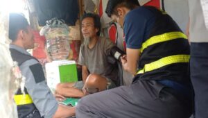 Polres Sukabumi Kota Turun Tangan, Lansia Terlantar Segera Jalani Pengobatan Katarak