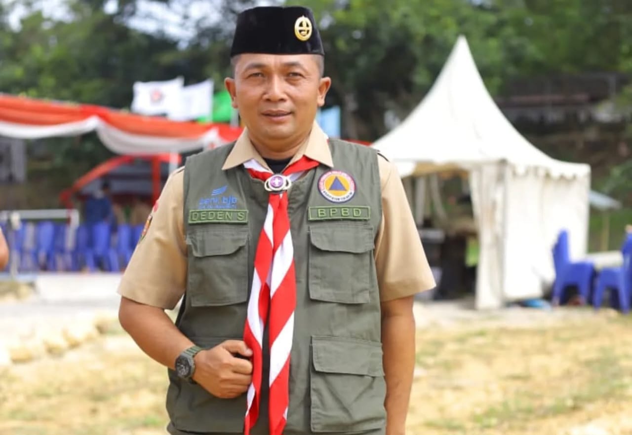 Kepala Pelaksana Badan Penanggulangan Bencana Daerah (BPBD) Kabupaten Sukabumi, Deden Sumpena
