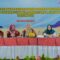 SAMBUTAN: Ketua TP-PKK Kota Sukabumi, Ranty Rachmatilah, saat menghadiri kegiatan Peningkatan Kapasitas Kader PKK dan Posyandu di Jayamekar, Selabintana Resort, Selasa (16/9).