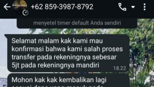 Waspada Modus Salah Transfer, Pasutri Sukabumi Terjebak Jeratan Pinjol Ilegal