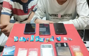 DIAMANKAN: Barang bukti sabu yang berhasil diamankan jajaran Satnarkoba Polres Sukabumi Kota, Jumat (19/9).