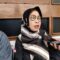 DIWAWANCARAI : Ketua SBMI Sukabumi, Jejen Nurjanah saat diwawancarai Radar Sukabumi di Mapolres Sukabumi Kota pada Senin (22/9).(FOTO : DENDI/RADAR SUKABUMI)