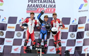 Pebalap Astra Honda Racing Team (AHRT) tampil gemilang dalam seri keempat Mandalika Racing Series (MRS) 2025 yang digelar di Pertamina Mandalika International Circuit, 20–21 September.