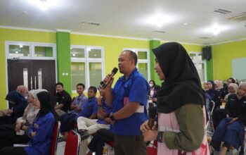 Srikandi PLN Unit Pelaksana Pelayanan Pelanggan (UP3) Sukabumi melaksanakan kegiatan Goes to Campus di IPB University, Jalan Sarasa No.45, Babakan, Kecamatan Cibeureum, Sukabumi, pada Kamis (25/9).