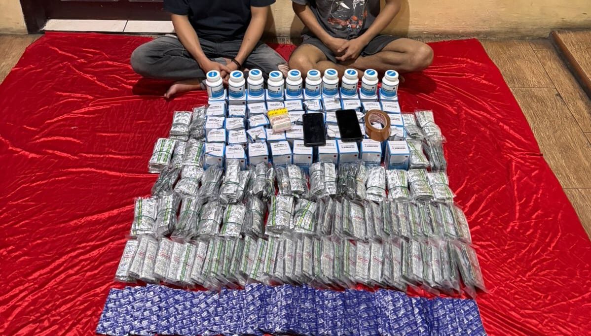 DIAMANKAN: Sejumlah barangbukti yang berhasil diamankan jajaran Satnarkoba Polres Sukabumu Kota, belum lama ini.