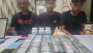 Polres Sukabumi Kota Gerebek Peredaran Ribuan Obat Keras di Cikundul