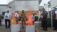 Selamatkan Generasi Muda, Kejari Sukabumi Musnahkan Narkoba dan Obat Terlarang
