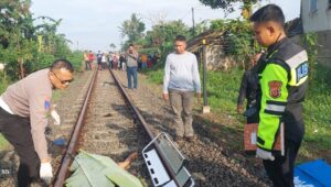 Tragis di Rel Sukamantri: Pria 41 Tahun Tewas Tertabrak Kereta, Diduga Bunuh Diri