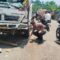 Kecelakaan beruntun melibatkan enam kendaraan terjadi di Jalan Raya Sukabumi–Bogor, tepatnya di Kampung Pamuruyan, Desa Pamuruyan, Kecamatan Cibadak, Selasa (7/10) pagi.
