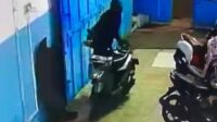 Terekam CCTV, Pencuri Gondol Motor Petugas MBG Saat Subuh