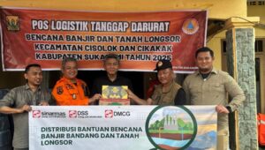 PT DMCG Salurkan Bantuan untuk Korban Bencana di Cisolok