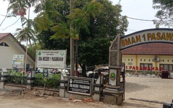 SMA Negeri 1 Pasawahan, Kabupaten Purwakarta. (foto: ron's/ Radar Sukabumi)