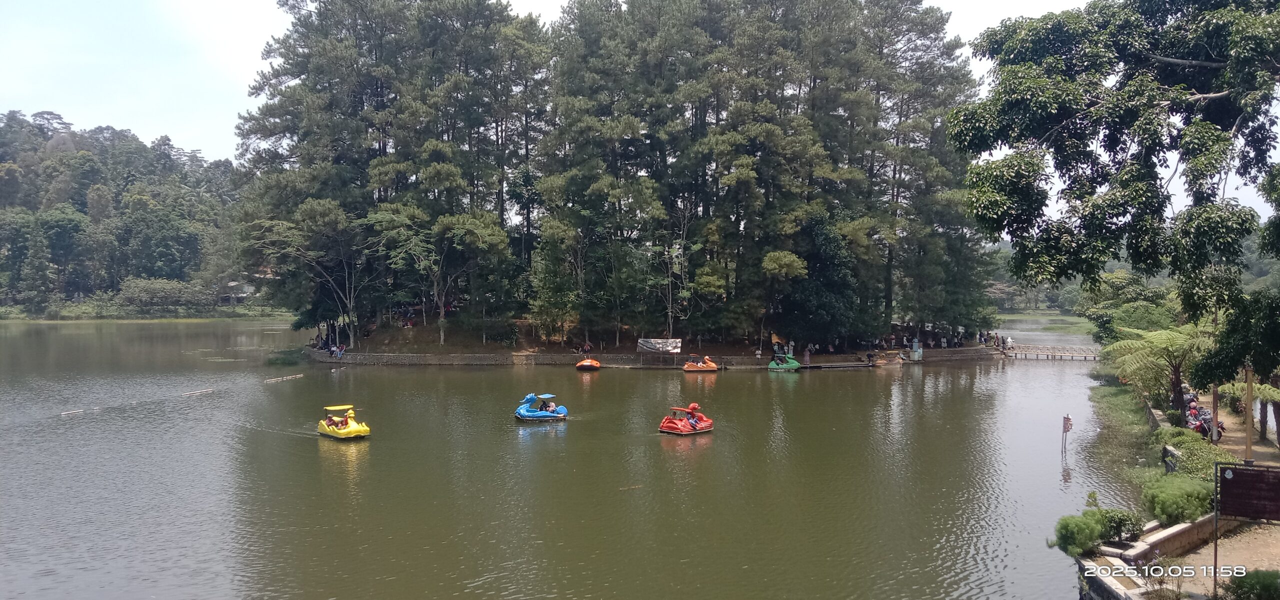 Objek wisata Situ Wanayasa, Purwakarta. (foto: ron's/ Radar Sukabumi)