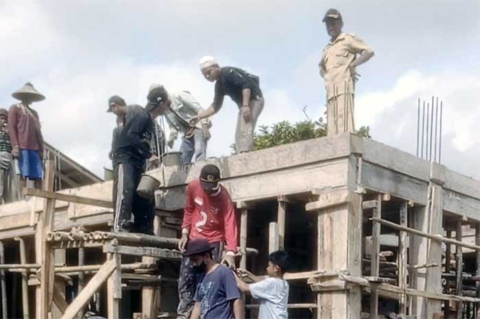 Ponpes Al-Kafi Dibangun Kembali