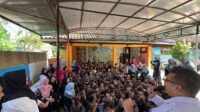 IDI Sukabumi Bagikan Obat Cacing ke Ratusan Anak TK Tunas Bakti Palabuhanratu