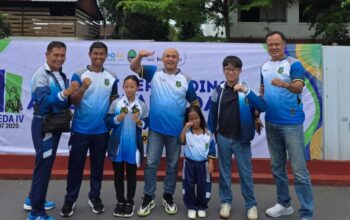 BERPRESTASI: Kontingen Kota Sukabumi berhasil menorehkan prestasi membanggakan pada ajang Peparpeda tingkat Jawa Barat 2025.