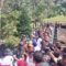 Pangdam III Siliwangi Mayjen TNI Kosasih bersama Bupati Sukabumi, wakil bupati, Dandim 0622, Kapolres Sukabumi berserta masyarakat saat meresmikan jembatan Panel Garuda di Cisolok. Kamis (2/10/2025)