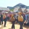 Suasana gelaran acara adat Seren Taun ke-657 warga Kasepuhan Gelar Alam di Desa Sirna Resmi, Kecamatan Cisolok, Kabupaten Sukabumi.(FOTO: NANDI/RADARSUKABUMI)