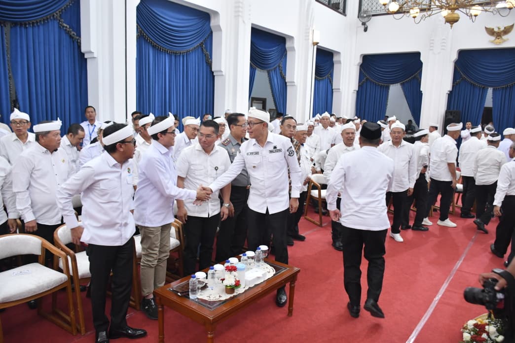 Wali Kota Sukabumi, Ayep Zaki, yang turut hadir dalam kegiatan Musyawarah Wilayah (Muswil) Dewan Koperasi Wilayah (Dekopinwil) Jawa Barat Tahun 2025. Foto: Dokpimpemkot