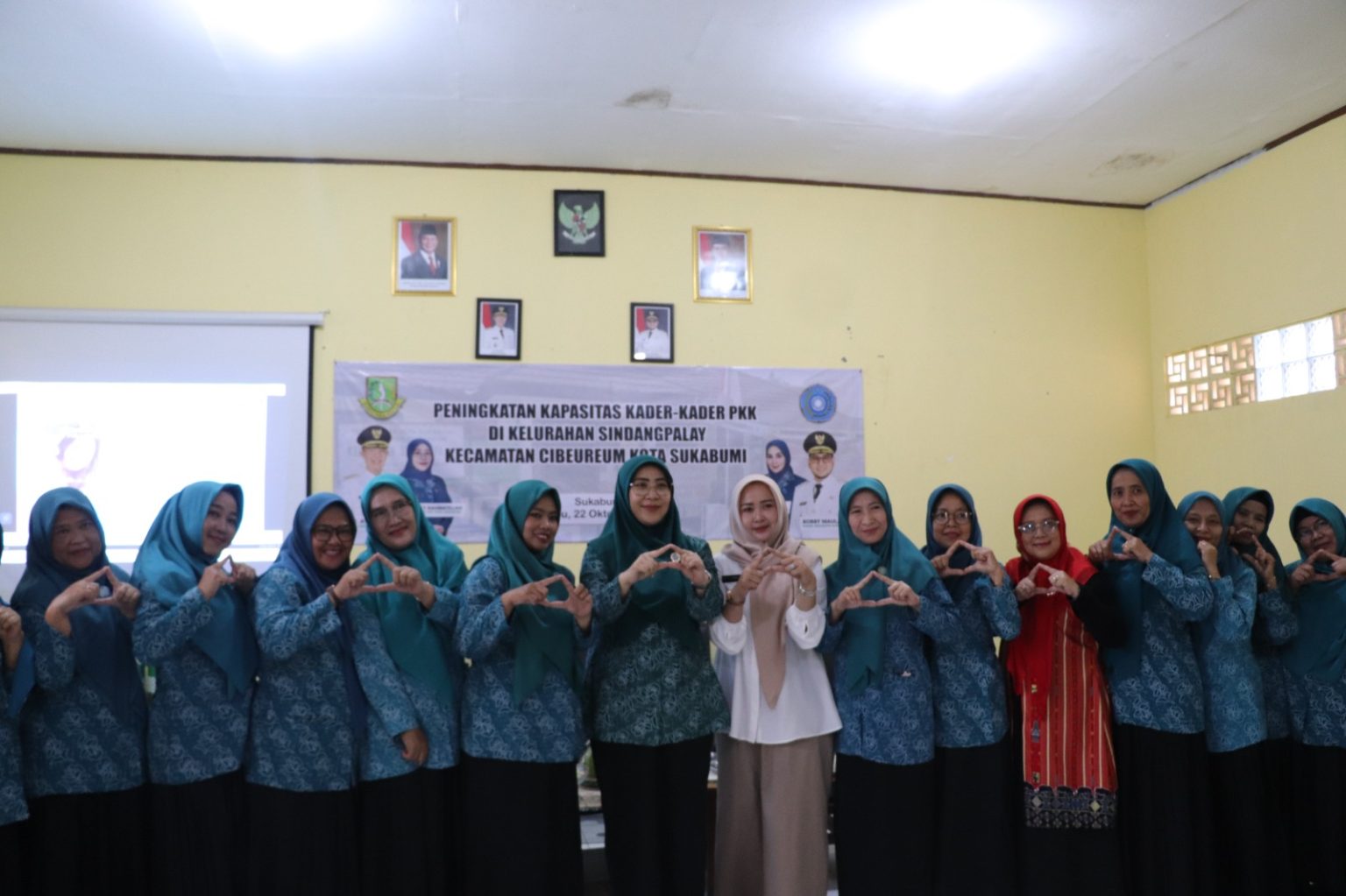 PENINGKATAN KAPASITAS: Kelurahan Sindangpalay saat menggelar peningkatan kapasitas Kader PKK, Rabu (22/10).