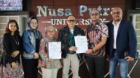 Nusa Putra University Terima Kunjungan Kehormatan Deputi Lemhannas RI, Tekankan Penguatan Nilai Kebangsaan di Era Global
