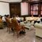 KUNJUNGAN: LPP RRI saat melakukan kunjungan kerja di Balai Kota Sukabumi, Senin (27/10).