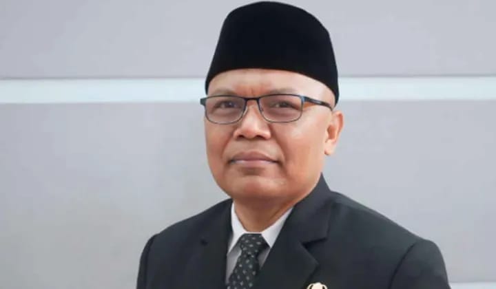 DIWAWANCARA: Sekretaris Daerah (Sekda) Kota Sukabumi, Andang Tjahjandi saat diwawancara, belum lama ini.