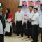 PELEPASAN: Pesantren Modern Dzikir Al-Fath saat menggelar pelepasan satri untuk magang ke Turki, belum lama ini.