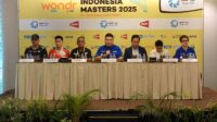 232 Atlet dari 15 Negara Siap Berlaga di wondr by BNI Indonesia Masters 2025