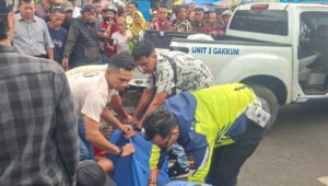 Gagal Mendahului, Pengendara Tewas Terlindas Truk di Jalur Sukabumi–Bogor