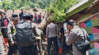 Polres Sukabumi Terjunkan Ratusan Anggota ke Lokasi Bencana
