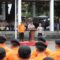 FOTO : NANDI/ RADARSUKABUMI Apel kesiapsiagaan tanggap darurat bencana di Lapangan Alun-Alun Palabuhanratu, Rabu (5/11/2025).
