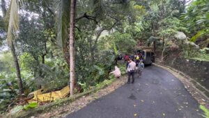 Truk Colt Diesel Terjun ke Jurang di Cisolok, Satu Luka-Luka