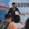 SAMBUTAN : Wakil Bupati Sukabumi, Andreas saat memberikan sambutan pada ground breaking pembangunan gedung Karlinah RS DKH Cibadak pada Senin (10/11).