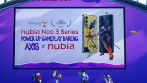 Komitmen Perkuat Ekosistem Gamer Anak Muda, AXIS dan nubia Luncurkan Bundling Smartphone Gaming Neo 3 Series